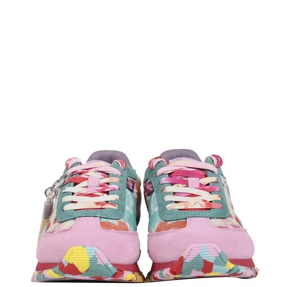 BNIB Marc Jacobs The Tie Dye Jogger Sneakers Multicolour - Picture 4 of 6